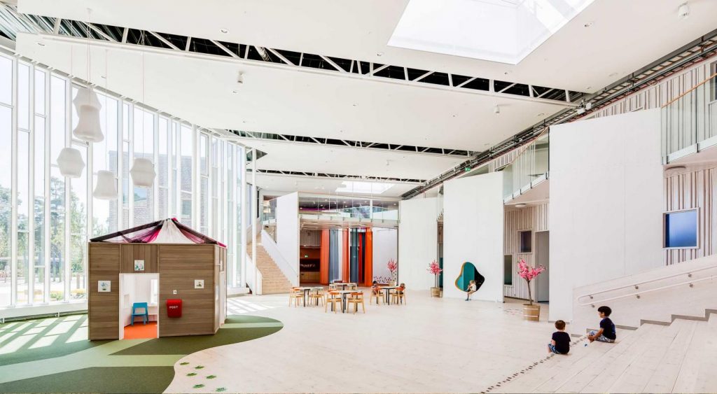 幼兒園室內(nèi)大廳設(shè)計(jì)主要區(qū)域有哪些？
