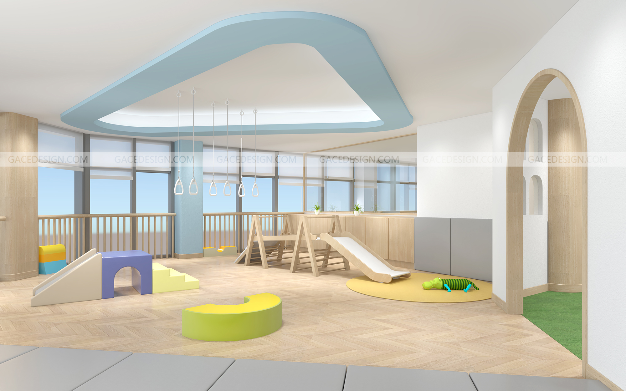 幼兒園走廊設(shè)計(jì)的功能性原則有哪些？